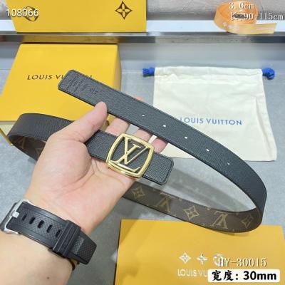 LV Belts 3.0 cm Width 001